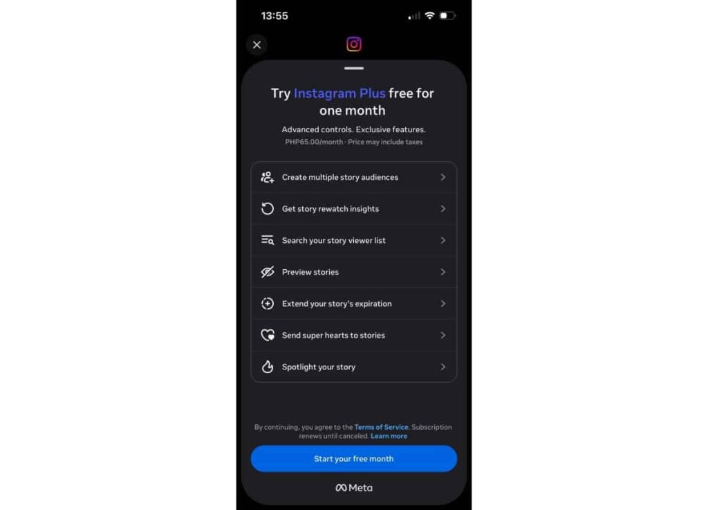 Instagram Plus
