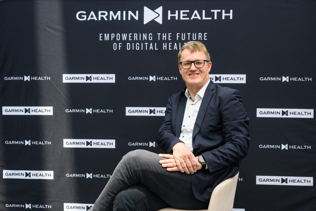 ยอร์น วัตซ์เก้ ผู้อํานวยการอาวุโสฝ่ายขาย ของ Garmin Health 