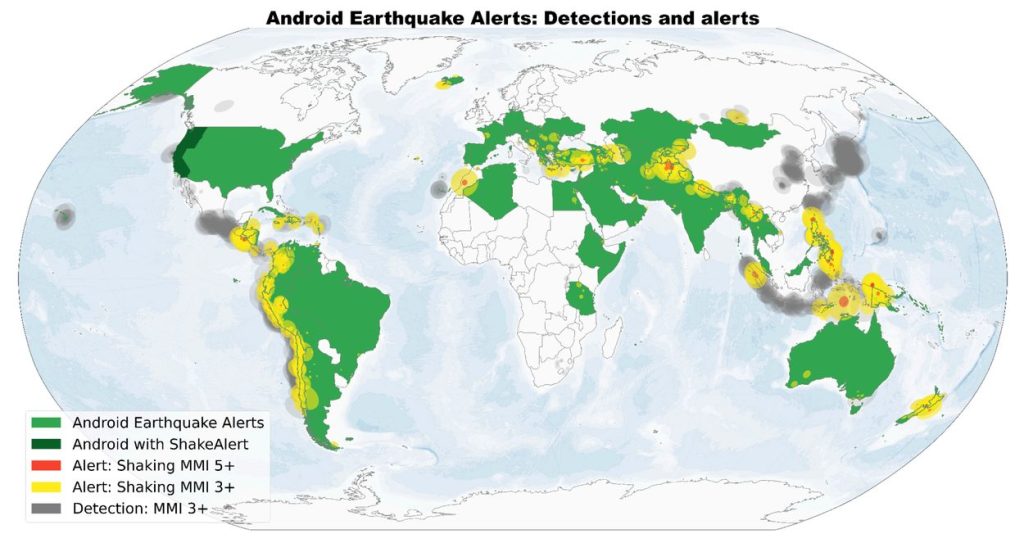 ไขข้อสงสัย Android ส่งสัญญาณเตือนไม่กี่วินาที ก่อนแผ่นดินไหวใหญ่เวเนซุเอลา