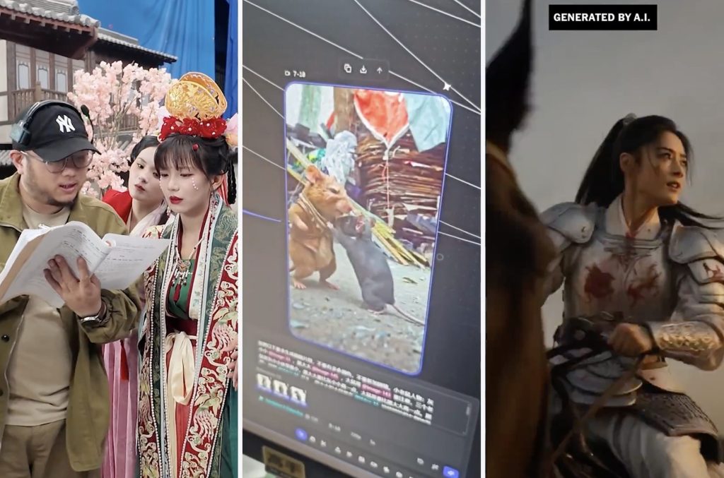 วงการละครสั้นจีนใช้ AI ตั้งแต่เขียนบท เล่นแทนนักแสดง และเป็นกองถ่ายได้เลย