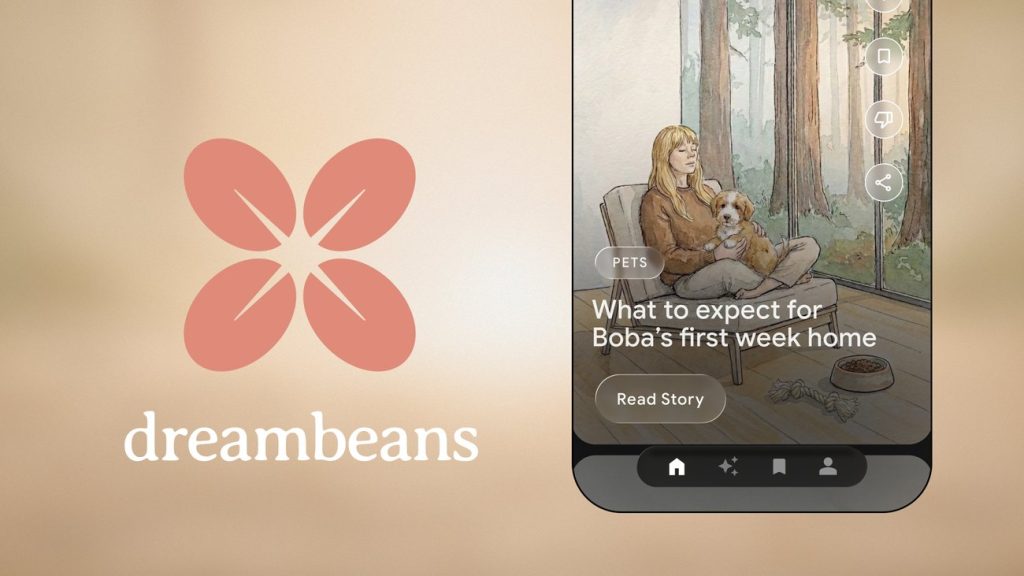 Google Labs เปิดตัว Dreambeans แอป AI สร้างเรื่องราวรายวันจากข้อมูลส่วนตัว