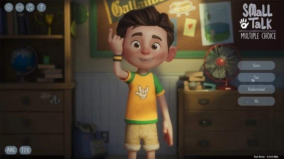 แอนิเมเตอร์ Disney สร้างแอป Small Talk เรียนภาษามือฟรีตลอดชีพ สนุกเหมือนดูการ์ตูน