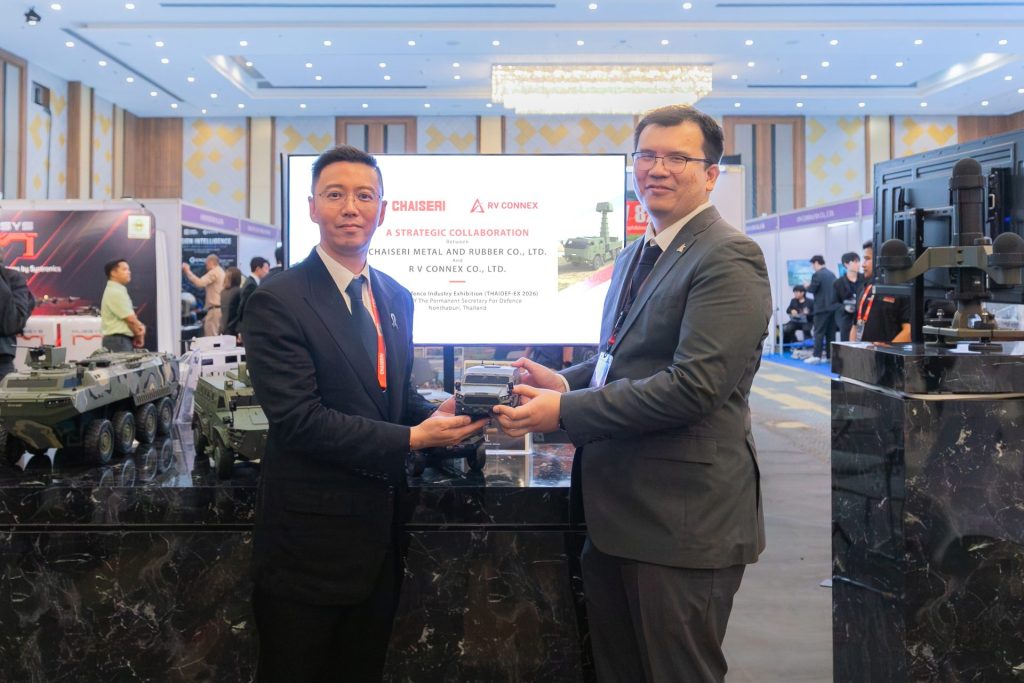 RV Connex จับมือ ชัยเสรี พัฒนาระบบเรดาร์เคลื่อนที่และระบบบัญชาการ C2 บนยานเกราะยุทธวิธี