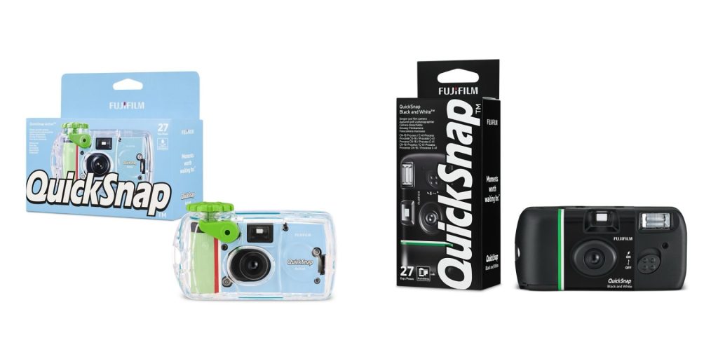 ฟูจิฟิล์ม ฉลอง 40 ปี QuickSnap เปิดตัว 2 รุ่นใหม่ ‘Active’ กันน้ำ 10 เมตร และ ‘Black and White’ รองรับการล้างระบบฟิล์มสี