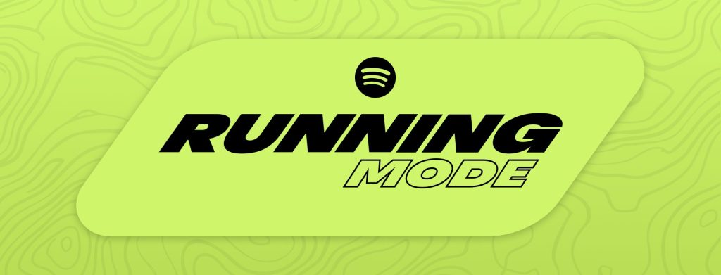 Spotify running mode