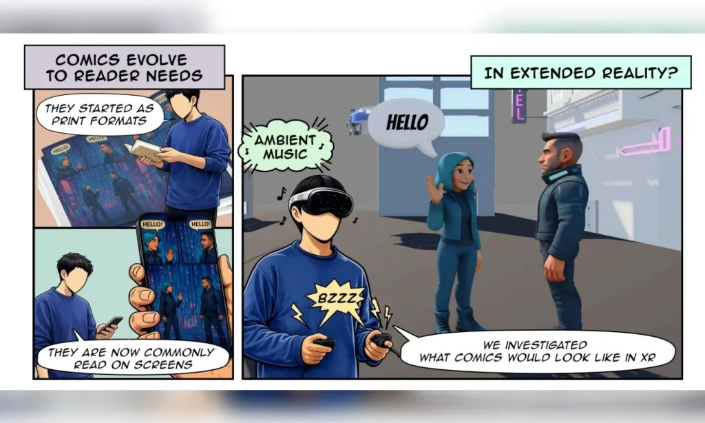 ComiXR พลิกโฉมการอ่านการ์ตูน ใช้ XR เปลี่ยนทั้งห้องให้กลายเป็นโลกของเว็บตูน