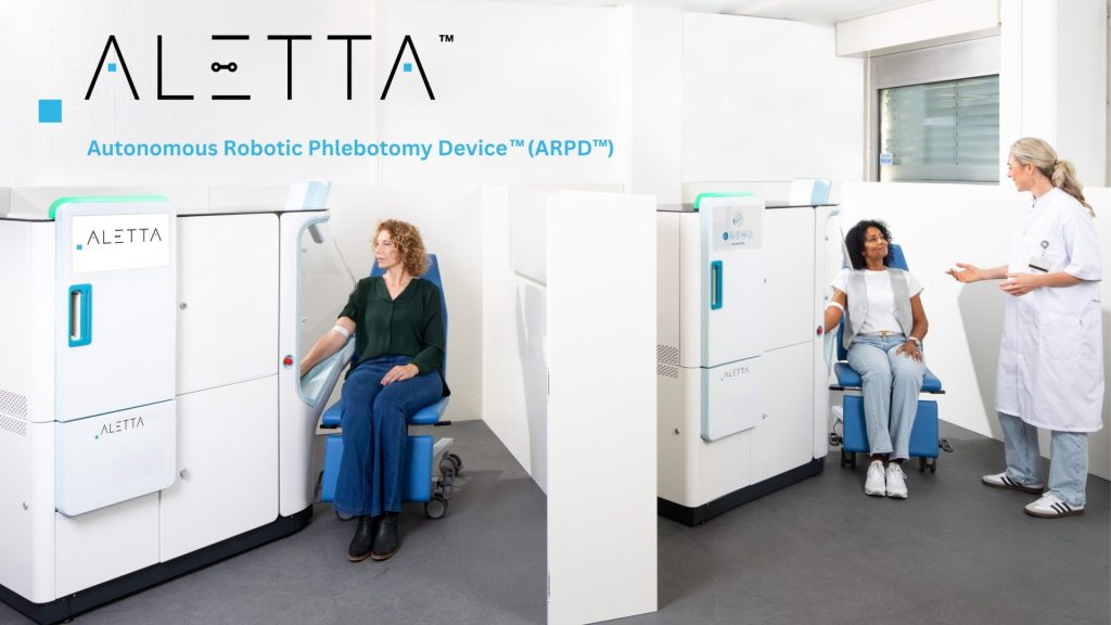 FDA ไฟเขียว Aletta หุ่นยนต์เจาะเลือดแทนบุคลากรทางการแพทย์ เจาะเองตั้งแต่หาเส้นเลือดจนพันแผล