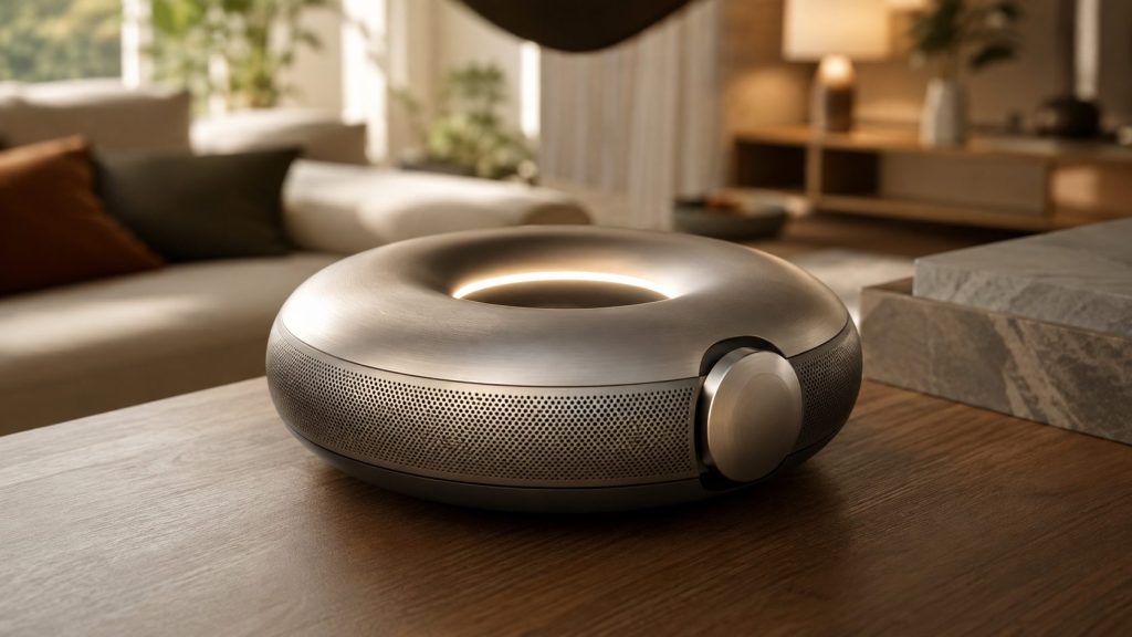OpenAI ซุ่มพัฒนาลำโพง AI ดีไซน์ทรงโดนัท วัสดุพรีเมียม ฝีมือทีม Jony Ive ราคาแตะ 400 เหรียญ