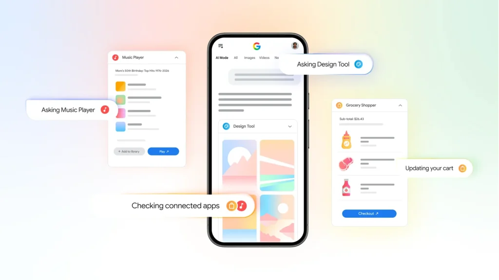 Google เปิด Connected Apps Platform ดันแอปธุรกิจเชื่อมต่อ AI บน Search และ Gemini