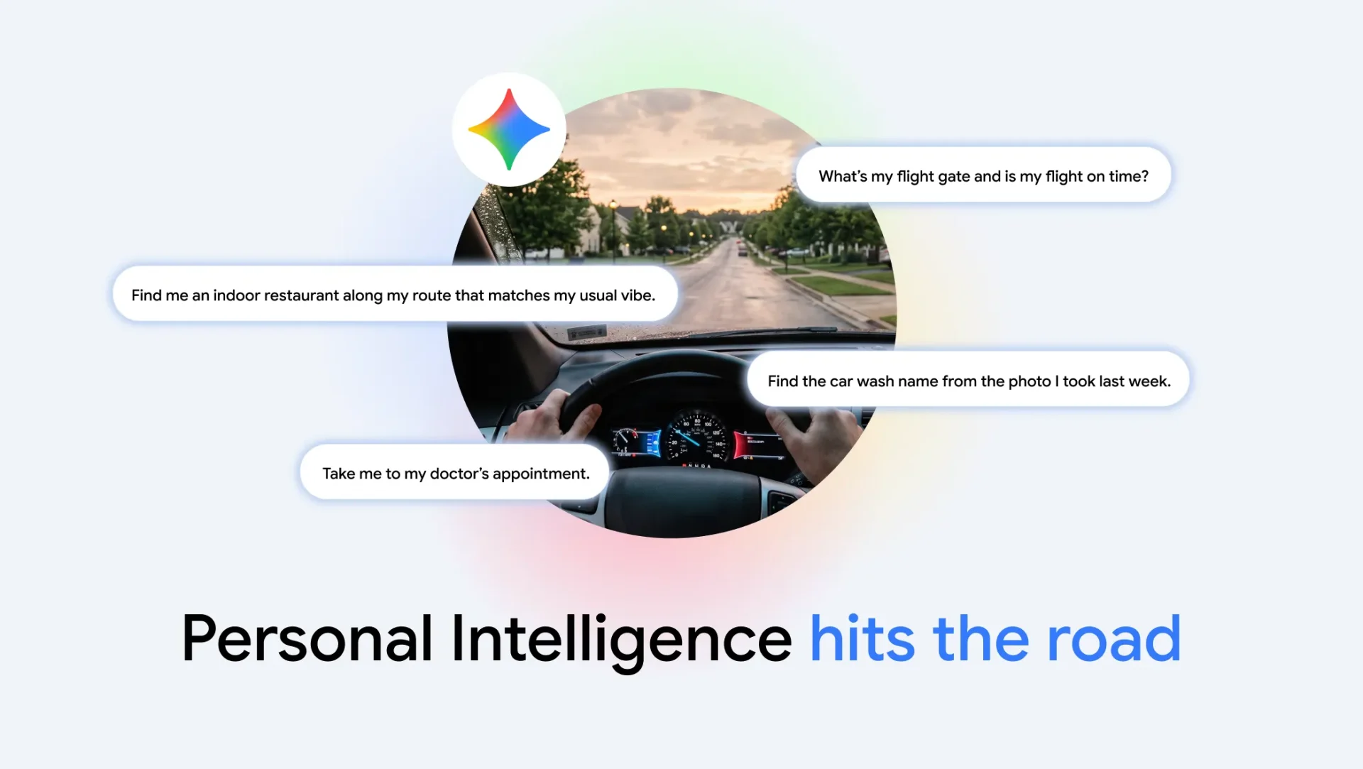 Android Auto Personal Intelligence