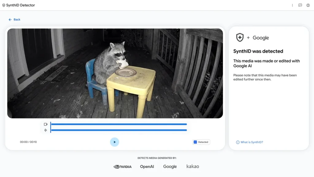 Google เปิด SynthID Detector ให้คนทั่วโลกเช็กได้ ภาพ-วิดีโอ-เสียง สร้างโดย AI หรือไม่